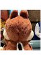 Squirrel Plush Toy 25cm Squirrel Sleeping Companion Soft and Furry New Generation - 2