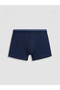 Blue Cotton Flexible Men's Boxer Briefs 3-Pack - 5