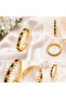 Zircon Stone Steel Handcuffs - 2