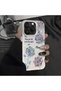 For Realme 12 Lite Compatible Silicone Edge Hard Back Case Floral Patterned Lover Couple Phone Case - 8