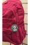 School Bag Crinkle Fabric Multi-Compartment with Accessories - 4