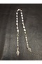 Silver Color Natural Hematite Stone 15-Piece Prismatic Model Zaza Prayer Beads - 4