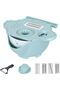 Multifunctional Grater Set - Vegetable Chopper, Slicer, Peeler with Bowl - 8