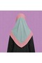 Modest Islamic Abaya with Layered Hijab Design for Kids – Elegant Muslim Modest Wear - 4