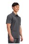 Wwe615 Men's Polo Scrubs Top - Imported, 2-Way Stretch, Breathable, and Ultra Soft Doctor/Nurse Single Top - 2