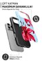 iPhone 17 Pro Blue Flower Double Layer Full Covering Printing Glossy Protect Phone Case - 2