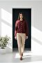 Women's Cardigan Crew Neck Buttoned Basic Knitwear Long Sleeve Casual Stylish Cardigan - 3