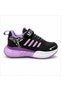 Graffiti Children's Sneaker Shoes Black Lila 31-35 - 2