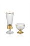 Coffee Cup with Water Glass Stand and Coffee Cup with Turkish Delight Cup for 6 People, 12 Pieces - 3