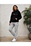 Hooded Tracksuit 2-Piece Combination Winter Thin Puffy Los Angeles Printed Women's / Men's Unisex Model