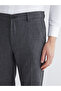 Esvab • Modern & Distinctive Standard Fit Checkered Embroidered Men's Trousers - 3