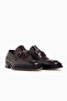 Men's Leather Shoes 26K 24-1481 Burgundy Opening - 5