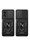 Oppo A38 Case Sliding Camera Protector Magnetic Stand Tank Protection Brsa - 4