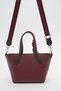 Benetton Women's Handbag Burgundy-Brown Bnt1945 - 2