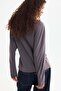 Long-sleeved boat-neck top - 6