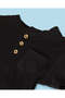 Infant Boys Black Henley T-Shirt - 2