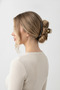 Transparent Brown Hair Clip with Star Design - Stylish Hair Accessory for Women - 3
