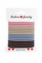 Multi-Colored Elastic Hair Tie Set - Flexible and Stylish Hair Ties for Everyday Use