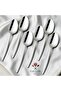 12 Pieces of Tablespoon Spoons – Pointed Model |   18/0 Stainless Steel