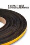 Eva Tape Wick 3X10 mm - Self-Adhesive Door and Window Insulation Tape (10 Meters) - 2