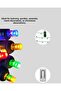 2x2 LED ستارة ضوء لعيد الميلاد وديكور الحفلات - 8 وظائف - 3