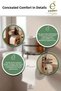 Adhesive Toilet Paper Holder Round Model Matte Black Metal Paper Holder Mounting Hanger Without Drilling - 2
