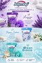 Scented Soap Bath Loofah Set of 3 – Lavender, White Soap and Ocean Breeze Shower Loofah - 3