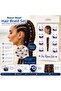 Evil Eye Beaded Hair Earring Set 9 Pairs Hair Rings African Braid Dreadlock Hair Accessory