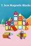 Educational Magnetic Block Set Standard Series |   3 Years+ |   26 Pieces 7.5cm. Size |   Motor Skills and Creativity - 5