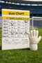 2861 Breathable Goalkeeper Gloves for Children and Adults - Goalkeeper Gloves with Wrist Bandage - 5