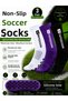 3 Pairs Unisex Special Series White Black Purple Anti Slip Non Slip Silicone Towel Sole Seamless Match Pro Athlete Socks