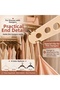 Folding Clothes Hanger 1 Pc New Generation Side-Opening Closet Organizer Space-Saving Hanger - 4