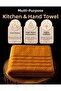 Multi-Purpose Cotton Kitchen Towel 40X70 cm – Border-Edged Hand and Face Drying Towel, Highly Water Absorbent, Quick-Drying