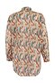 Geometrik Desenli Dokuma Uzun Oversize 100% Pamuk Plaj Gömlek TBESS26GO00009 - 5