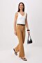 Camel Flare Dokuma Pantolon TWOSS26PL00232 - 2