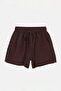 Brown Tencel Blended Mini Denim Shorts Twoss26Sr00252 - 5