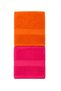 100% Cotton 2-Piece Orange-Pink Face Towel Set 50X80Cm Tphaw27Hvl00001 - 9