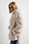 Ecru Regular Coat Twoaw27Kb00005 - 5