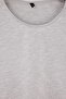 Gray Melange Viscose Knitted Pajama Set Thmaw27Pt00007 - 6
