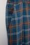 Navy Blue Large Size Regular Plaid / Check 100% Cotton Pajama Set Tmnaw27Ai00007 - 7