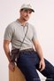 Açık Yeşil Regular Jakarlı Kumaş Triko Bant Polo Yaka T-shirt TMNSS26PO00020 - 2