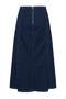 Koyu Mavi Az Esnek Volanlı Maxi Denim Etek TWOAW27ET00048 - 10