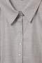 White Striped Short-Sleeved Woven Plus Size Shirt Tbbaw27Ax00016 - 2