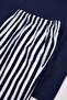 Navy Blue Regular Fit Striped Teddy Bear Printed Knitted Pajama Set Tmnaw27Pt00031 - 8