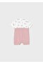 Newborn Girl Short Jumpsuit - 3