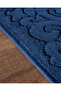 Orlena 100% Cotton Foot Towel - Navy Blue - 50X70 cm - 4
