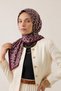 Women Scarf Cotton-Like Printed Scarf Lightweight Breathable Non-Slip Stylish Scarf