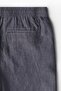 Keten Şort Regular Fit - 2
