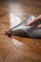 Special Series Microfiber Gray Color Shiny Floor Cloth Large Size 50*70 Cm - 4