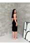 Women's Back Slit Midi Length Pencil Skirt - 7
